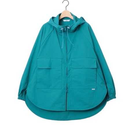 amne "NYLON useful hoodie" (peacock)unisex