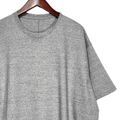 COLINA "Soft Twist Suvin Cotton / Big Tee"(mix gray) unisex