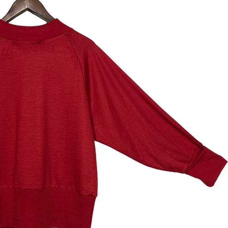 amne "WOOL JERSEY fish mouth" (red) women's