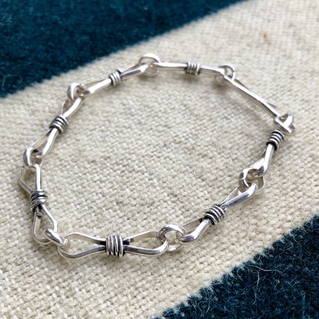 indian jewelry "navajo made" chain link bracelet