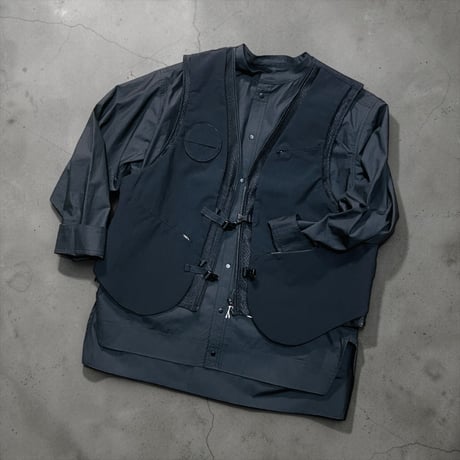 ASEEDONCLOUD"Handwerker HW TS westcoat"(black)unisex