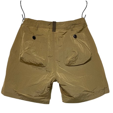 dip ltd "rip stop nylon short pants" (khaki)unisex