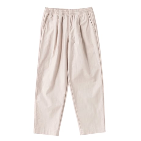 Jackman"Back Nep Umps Pants"(rosin white) unisex