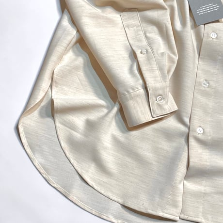 amne "TROPICAL" classic shirts (natual)unisex