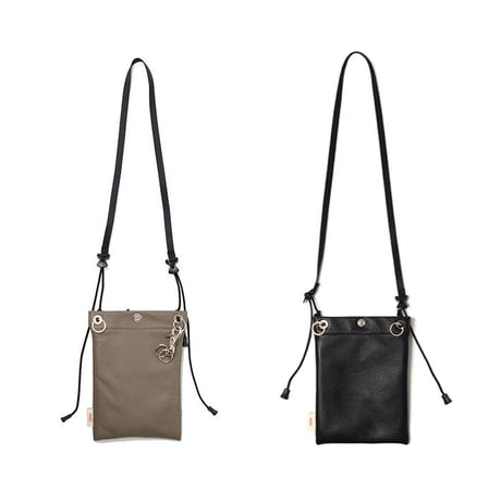 nunc  "Pouch -Water repellent leather ”