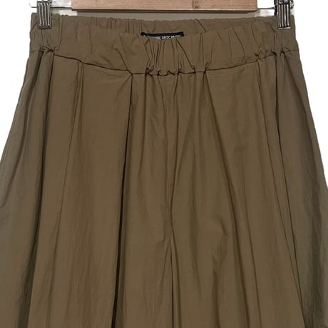 TigreBrocante"80typewriter big tuck culottes“(olive drab)women's
