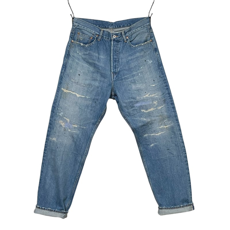 H.UNIT デニム　イージーパンツ　used wash indigo H.UNIT 
