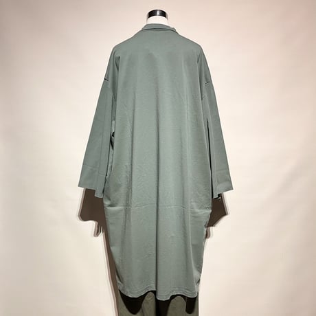 CAERULA"heavy jersey ester onepiece"(green) women's