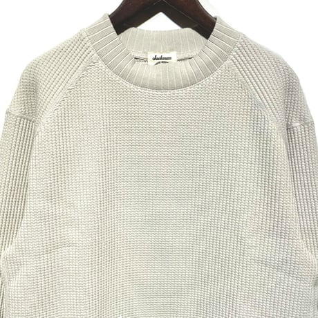 Jackman"cotton waffle mid neck"(frost)unisex