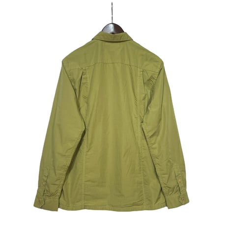 TigreBrocante"100-/broad afro cuban long sleeve shirts"(yellow green)unisex