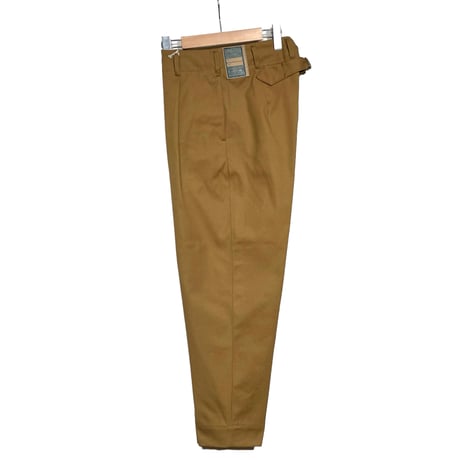 ASEEDONCLOUD"Handwerker cotton duck HW slacks" (camel) unisex