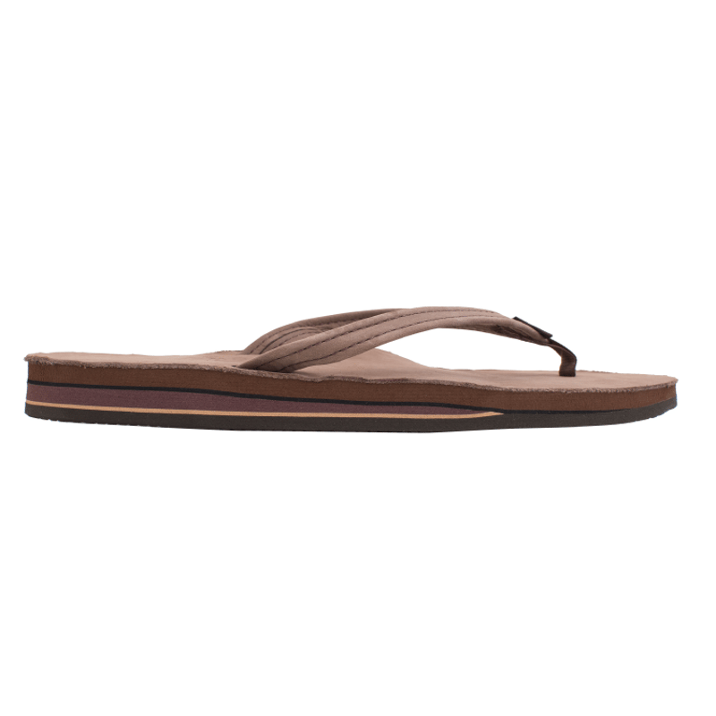 レインボーサンダルPREMIER LEATHER DOUBLE LAYER M茶 DOUBLE LAYER PREMIER LEATHER 1