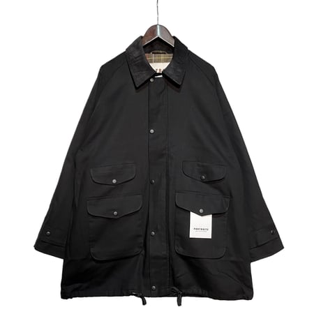 PORTRAITE"classic field jacket long"(black canvas)unisex