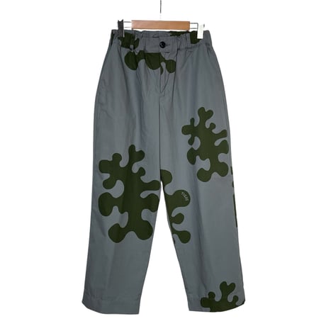TigreBrocante"TB AMEBA CAMIO miao tapered pants“(gray)women's