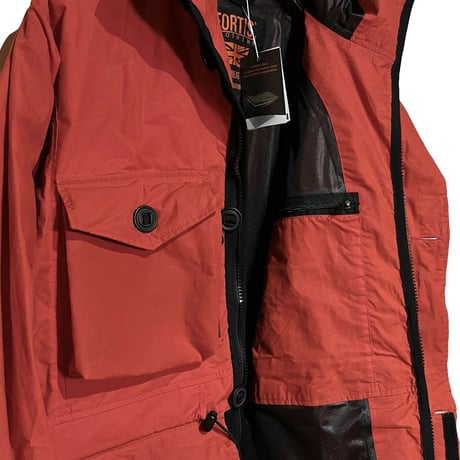 FORTIS clothing UK "waterproof SAS smock" (red) men's