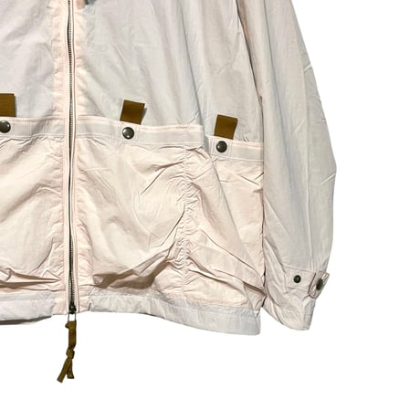 dip ltd "nylon×mesh army pocket liner jacket" (pink)unisex
