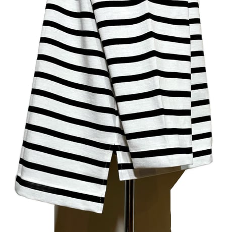amne "BORDER"gride basque (black)unisex