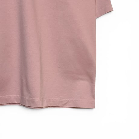 TigreBrocante"high density jersey henley neck  venice S/S T"(pink beige)unisex