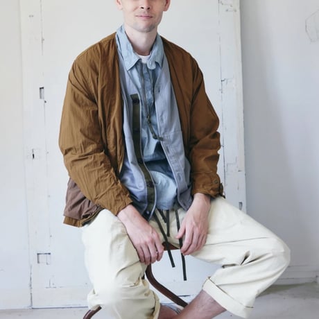 dip ltd"light weght nylon blouson"(khaki)unisex