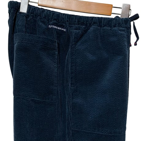 TigreBrocante"seersucker cordury tagosaku long pants“(blue) unisex