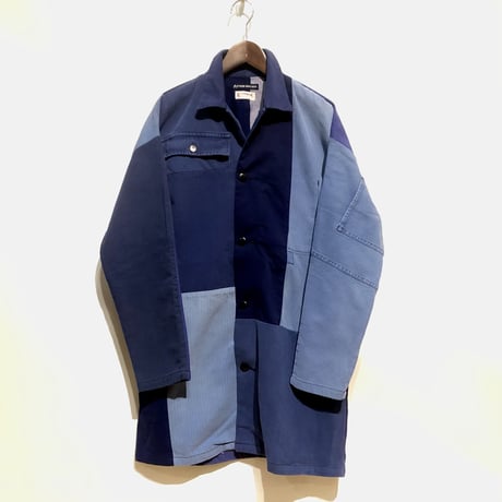 TigreBrocante"euro work remake stallman coat"(navy asst)S-size