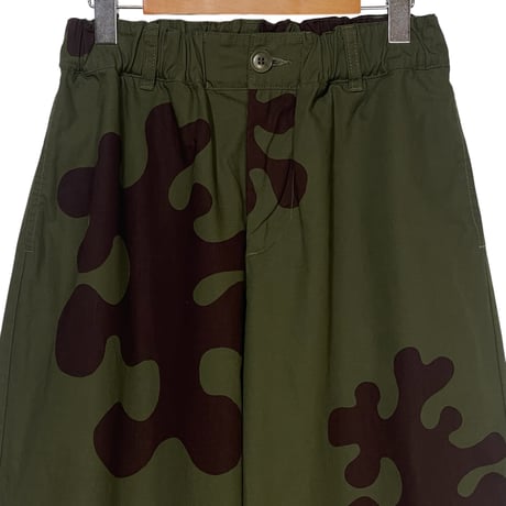 TigreBrocante"TB AMEBA CAMIO miao tapered pants“(khaki)women's