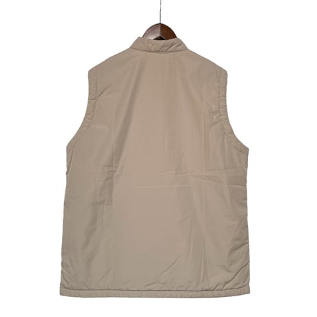 TigreBrocante"typewriter batting  stand open vest"(beige)unisex