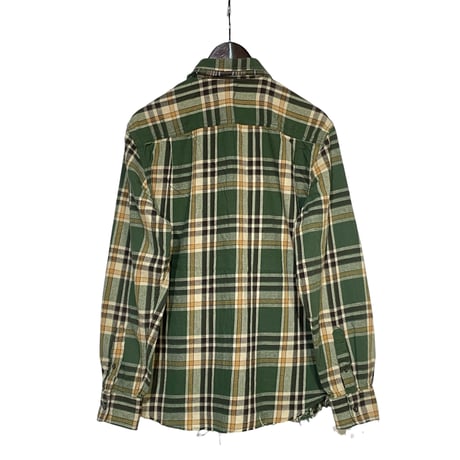 yoused "flannel PW dress shirts"1A(one)unisex
