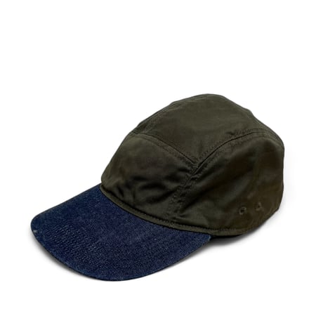 TigreBrocante"6oz denim×10oz combed chino running hat (unisex)