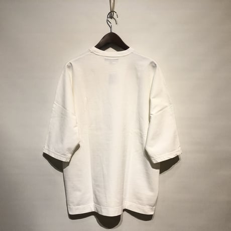 TigreBrocante"stallman T half sleeve"(white)unisex
