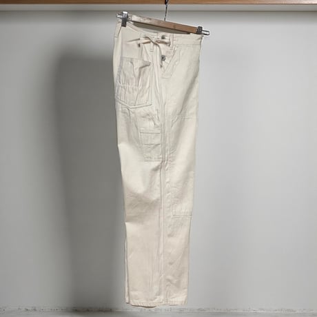 H.UNIT"denim side open painter pants one wash"(kinari)unisex