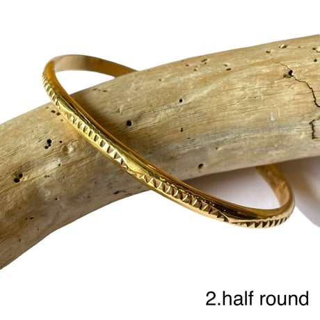 indian jewelry "navajo made & KNIFEWING" sterling silver 18K gold plated narrow bangle