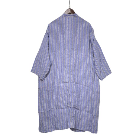CAERULA PER LIGHTS "linen stripe stand OP" (blue)women's