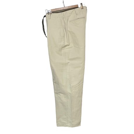 dip ltd "cotton×nylon grosgrain waist cord pants" (beige)unisex