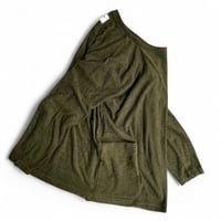 HOLIDAY TRUNKS"homebody3 Pile Long sleeve tee Ver2.0(olive)unisex