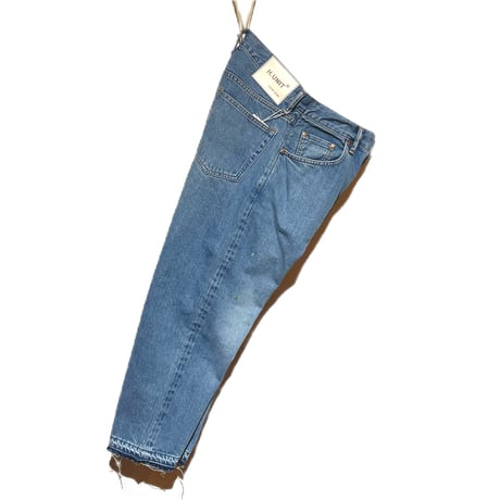 H.UNIT "13.5oz salvadge denim cropped 5P"(indigo)unisex