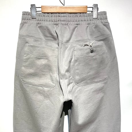 Jackman"dotsume sweat baggy pants"(solid glay) unisex