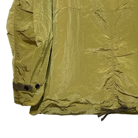 dip ltd "micro ripstop nylon hooded P/O wind shell" (khaki) unisex