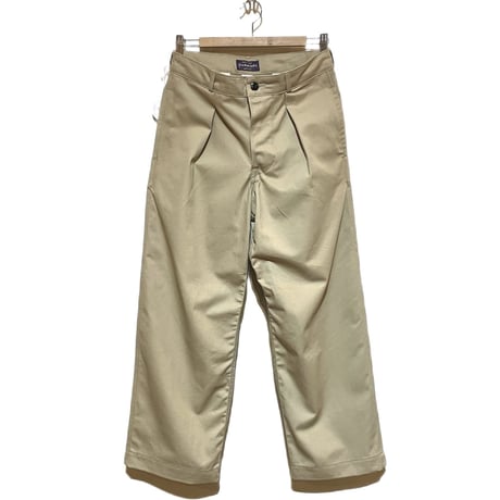 flex made USA"tuck military trousers“(sand)unisex