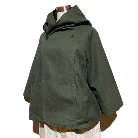 SlowHands”RCL tent marine food jacket"(olive)women's