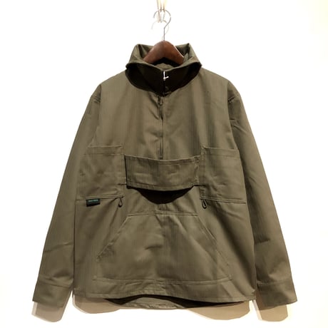Day One Camouflage "9oz cotton herringbone hunting pullover shirts"(army green)unisex