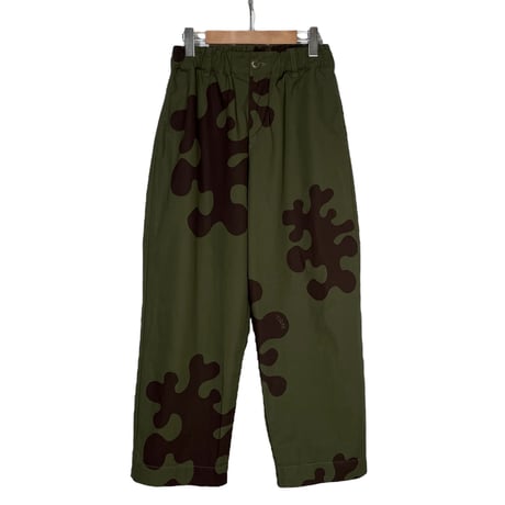 TigreBrocante"TB AMEBA CAMIO miao tapered pants“(khaki)women's