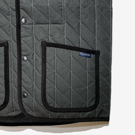 Jackman"Lavenham ×Jackman W/C Gilet"(charcoal)unisex