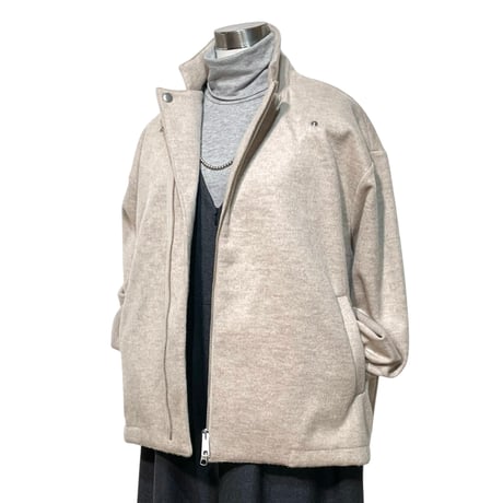FLISTFIA"riders wide jacket"(powder beige)unisex