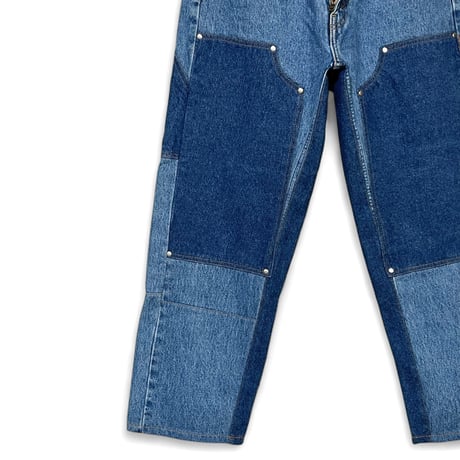 yoused "double knee painter pants" (indigo) size.1A unisex