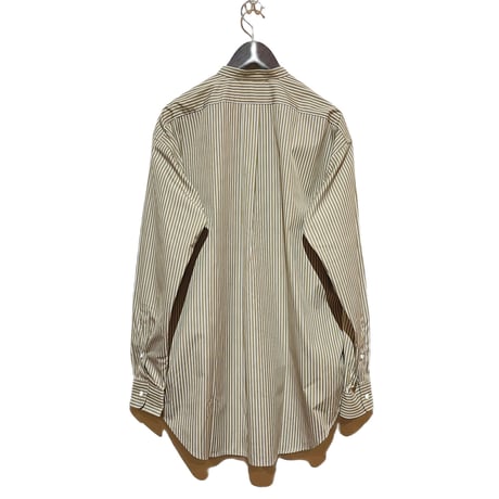 amne "stripe BC L/S shirts" (amber) unisex