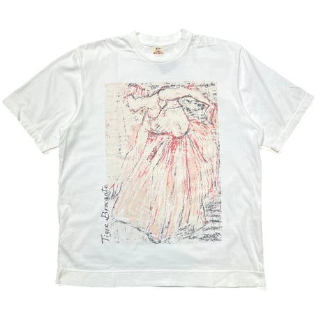 TigreBrocante"zenzo barellina T-shirts"(white)unisex