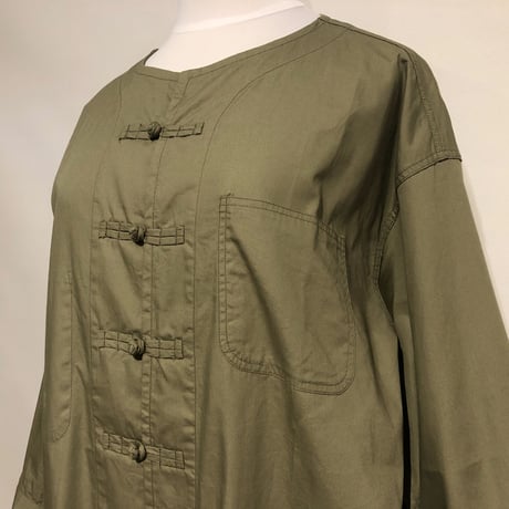 HUE "kung-hue jacket"(olive) unisex