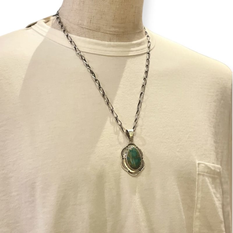 TOMMY JACKSON NAVAJO ターコイズ ペンダント ネックレス
