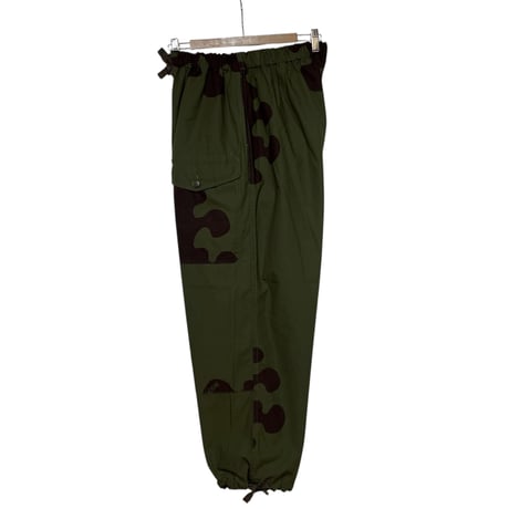 TigreBrocante"TB AMEBA CAMO over string cargo pants“(khaki)unisex